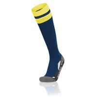 Azlon Socks NAV/YEL S Fotballsokker - Unisex