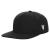 Lutz Baseball Cap BLK S/M Caps med flat brem 