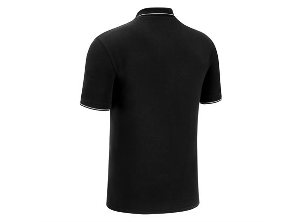 Comedy Eco Polo BLK 3XS Poloskjorte i Ecotekstil- Unisex 