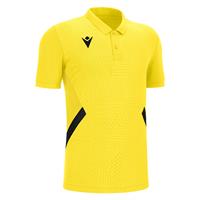 Rap Polo YEL/BLK S Teknisk poloskjorte - Unisex