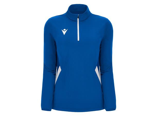 Maira 1/4 Zip Top Woman ROY/WHT S Teknisk treningsgenser til dame 